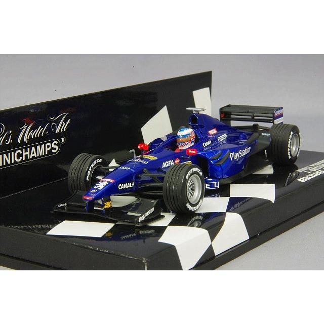 ミニカー/為し遂げる品 ミニチャンプス 1/43 プロスト プジョー AP02 1999年12月 F1 初取り調べる バルセロナ J.バトン