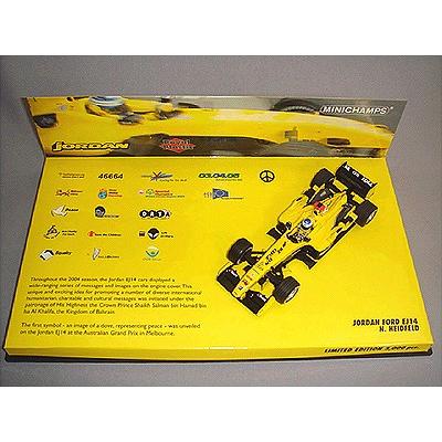 ミニカー/完成品 ミニチャンプス 1/43 ジョーダン フォード EJ14 2004