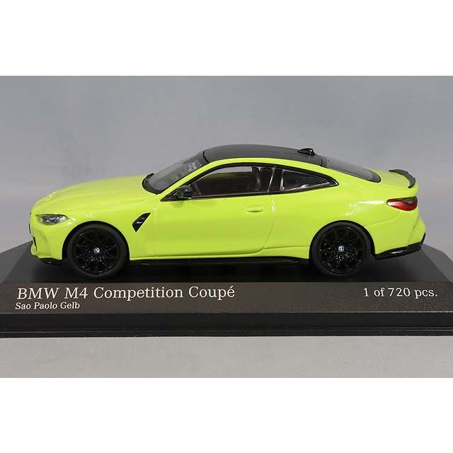 ミニカー/完成品 ミニチャンプス 1/43 BMW M4 2020 イエローの画像