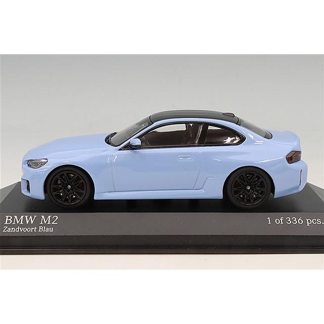 新品 1/43 ミニチャンプス  M2 2023 ライトブルー ミニチャンプス 1/43 BMW M2 2023 ブルー : キッドボックス Yahoo!店