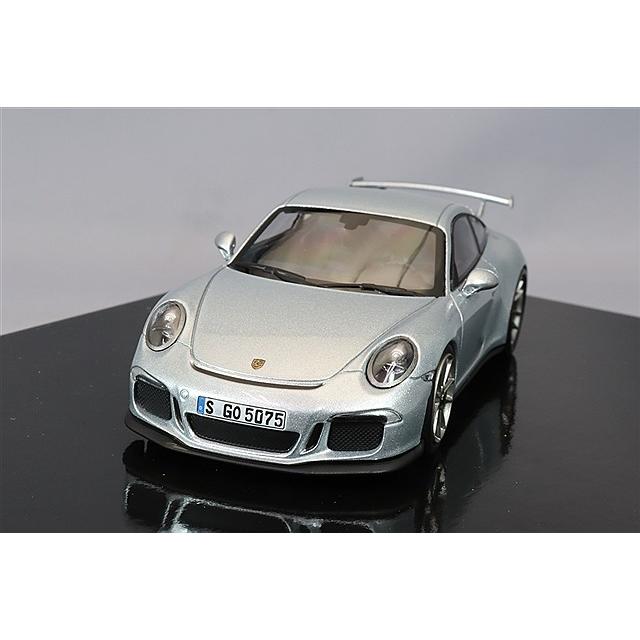 ミニチャンプス 1/43 ポルシェ 911 (991) GT3 2012 シルバー スポーツ