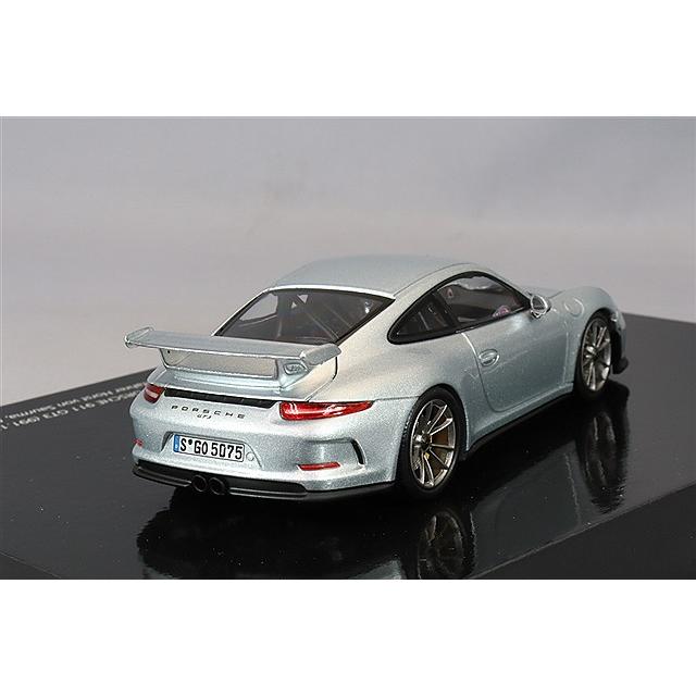 ミニチャンプス 1/43 ポルシェ 911 (991) GT3 2012 シルバー スポーツ