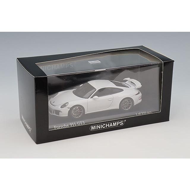 ミニチャンプス 1/43 ポルシェ 911 (991) GT3 2012 ホワイト : キッド
