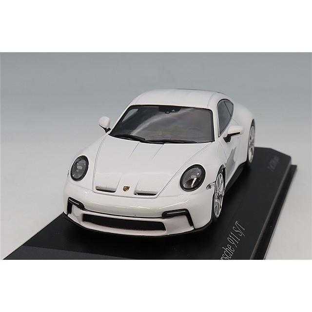 ミニチャンプス 1/43 ポルシェ 911 (992) S/T 2023 ホワイト : キッド
