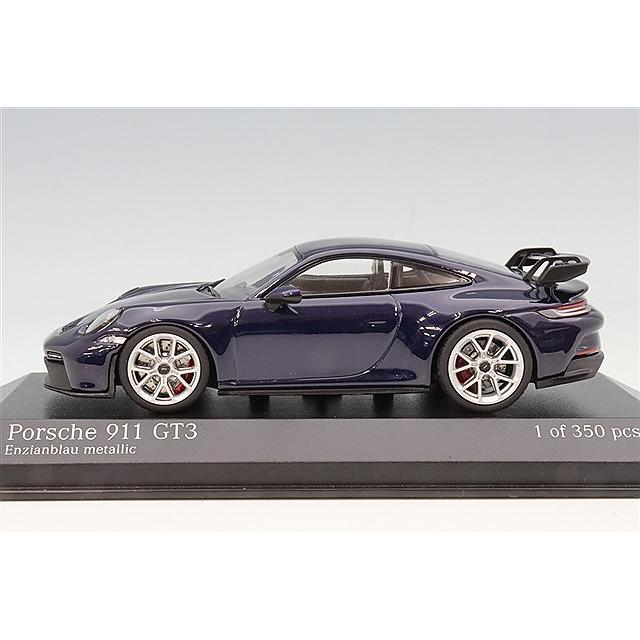 ミニチャンプス 1/43 ポルシェ 911 (992) GT3 2021 ブルーメタリック