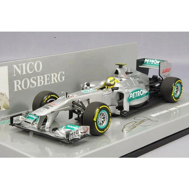 ミニカー/完成品 ミニチャンプス 1/43 メルセデス AMG F1 チーム ショーカー 2012 F1 N.ロズベルグ