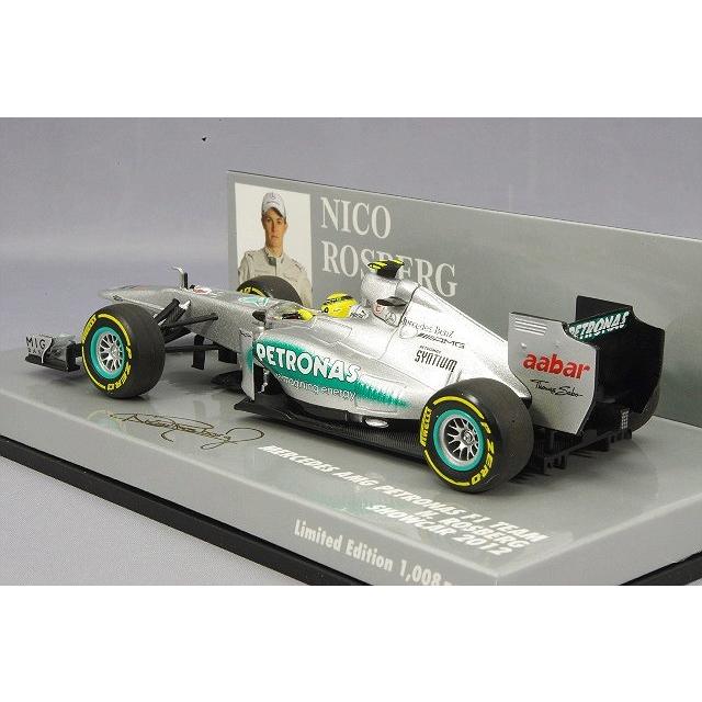 ミニカー/完成品 ミニチャンプス 1/43 メルセデス AMG F1 チーム ショーカー 2012 F1 N.ロズベルグの画像