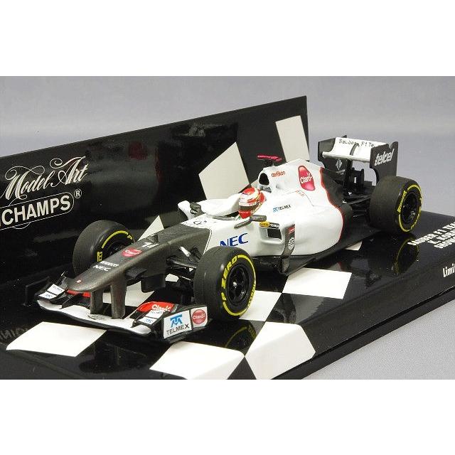 ミニカー/完成品 ミニチャンプス 1/43 ザウバー Ｆ1 チーム ショーカー 2012 F1 小林可夢偉