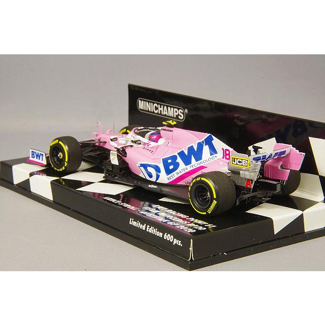 ミニカー/完成品 ミニチャンプス 1/43 BWT レーシング ポイント F1 チーム メルセデス RP20 2020 F1 #18 オーストリアGP L.ストロール レジン製の画像