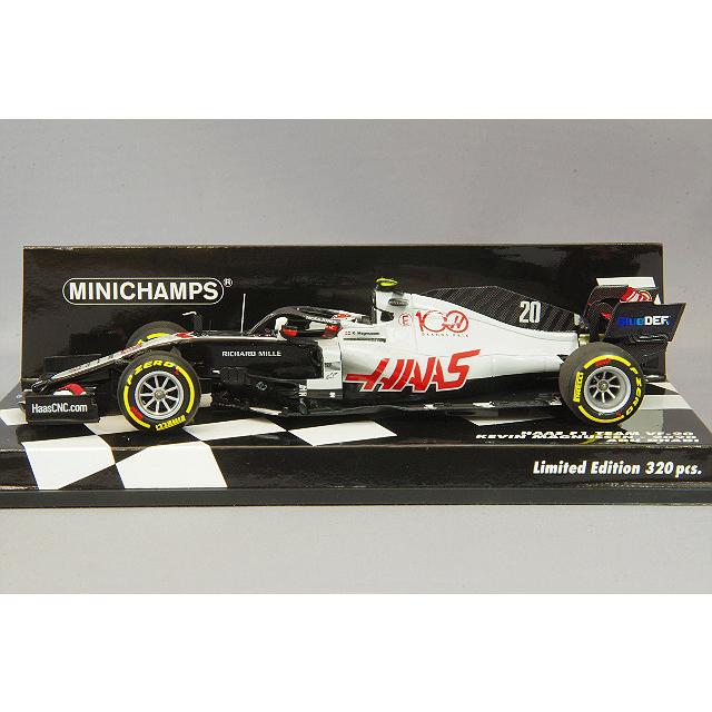 ミニカー/完成品 ミニチャンプス 1/43 ハース F1チーム VF-20 2020 F1 アブダビGP #20 K.マグヌッセン レジン製の画像