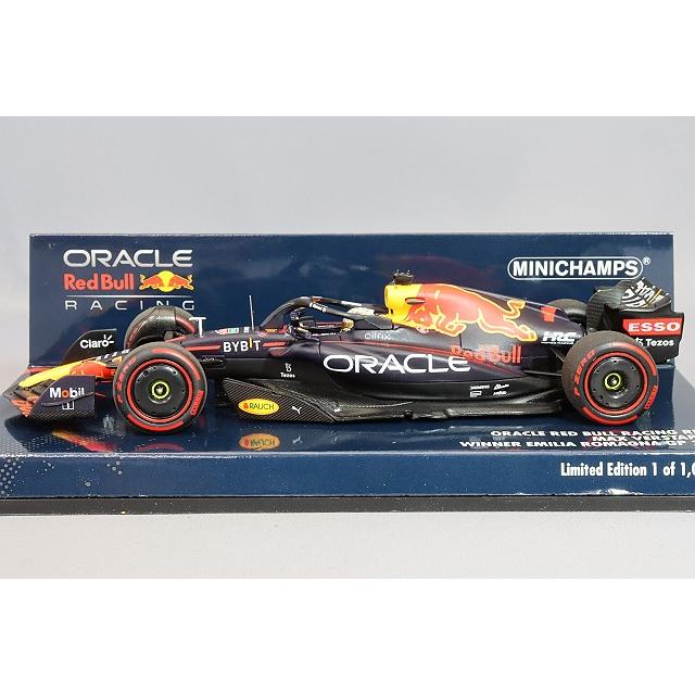 ミニカー/完成品 ミニチャンプス 1/43 オラクル レッドブル レーシング RB18 2022 F1 エミリアロマーニャGP ウィナー #1 M.フェルスタッペン |  | 01