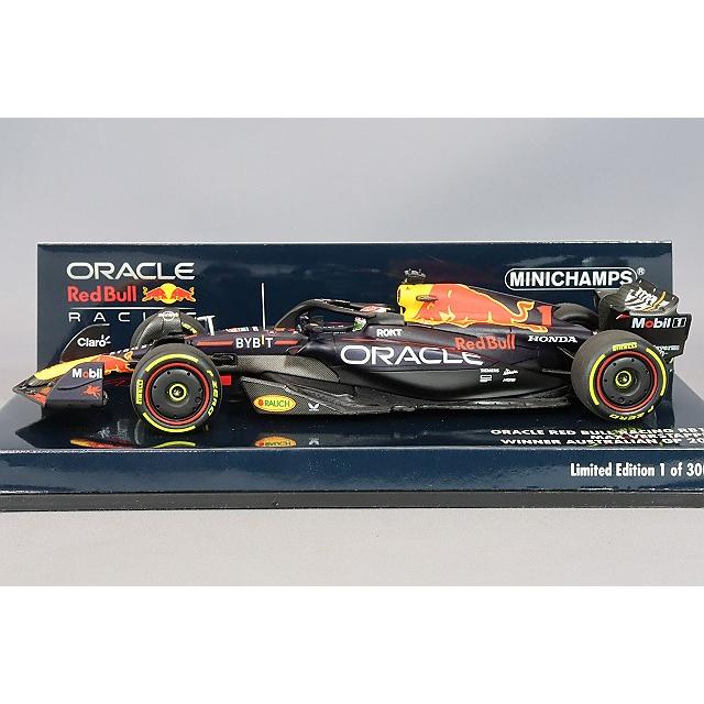 ミニチャンプス 1/43 オラクル レッドブル レーシング RB19 2023 F1 オーストラリアGP ウィナー #1 M.フェルスタッペン 【レジン製】｜kidbox｜02