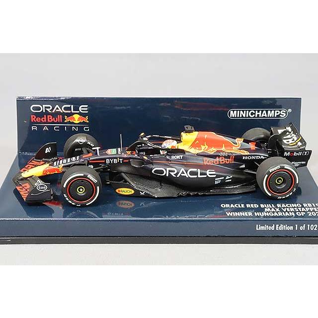 ミニチャンプス 1/43 オラクル レッドブル レーシング RB19 2023 F1