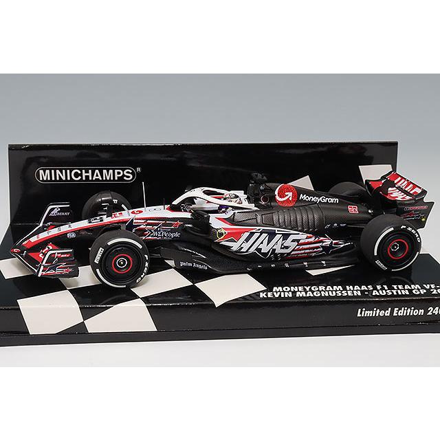 ミニチャンプス 1/43 マネーグラム ハース F1 チーム VF-23 2023