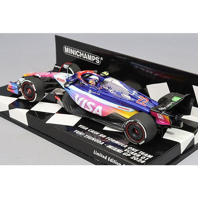 ミニチャンプス 1/43 ビザ キャッシュ RB F1 チーム VCARB 01 2024