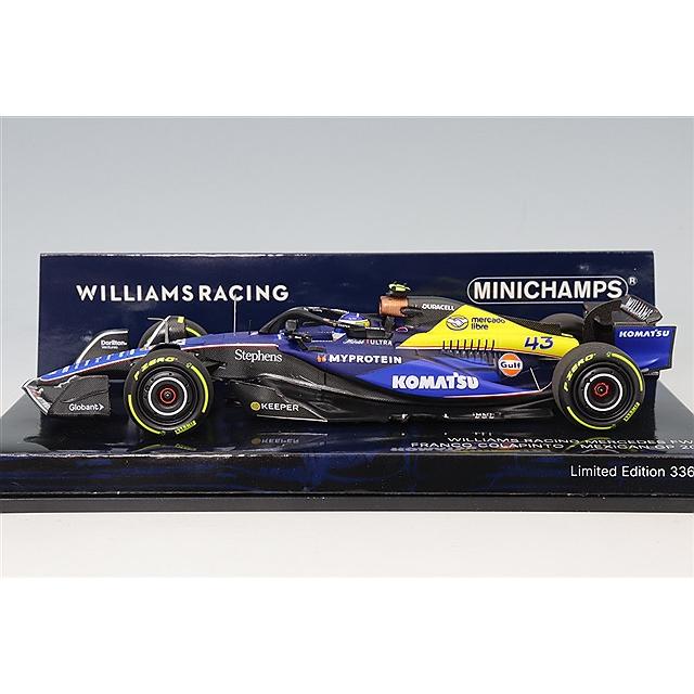 ミニチャンプス 1/43 ウィリアムズ レーシング FW4 20246 F1 メキシコ