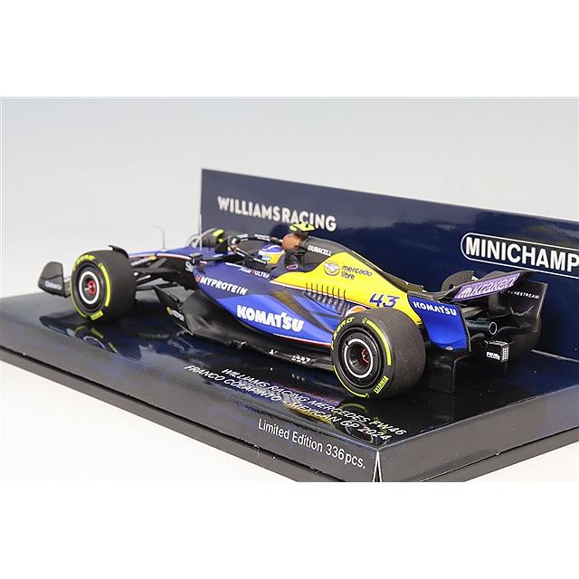 ミニチャンプス 1/43 ウィリアムズ レーシング FW4 20246 F1 メキシコ