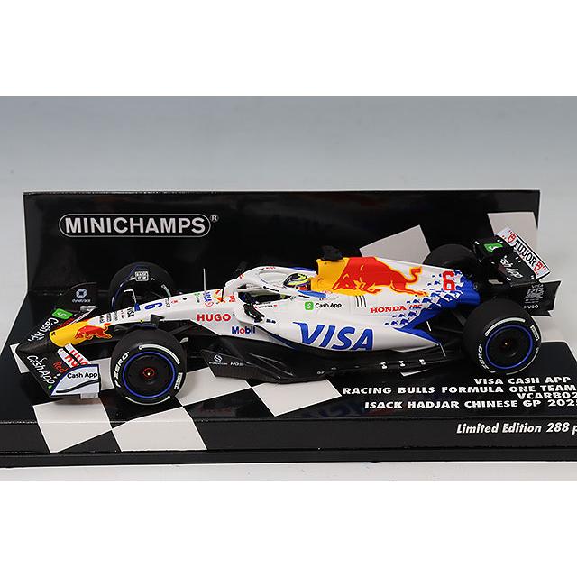 ミニチャンプス 1/43 ビザ キャッシュ RB F1チーム VCARB 02 2025 中国