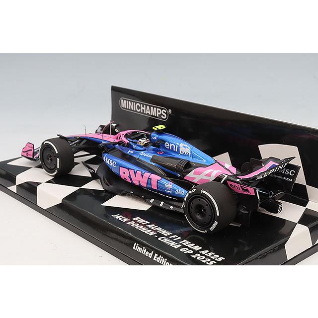 ミニチャンプス 1/43 BWT アルピーヌ F1チーム A525 2025 中国GP #7 J