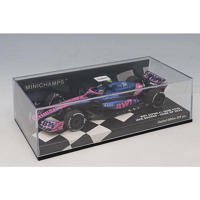 ミニチャンプス 1/43 BWT アルピーヌ F1チーム A525 2025 中国GP #7 J