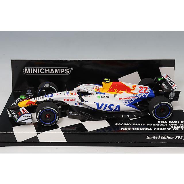 ミニチャンプス 1/43 ビザ キャッシュ RB F1チーム VCARB 02 2025 中国