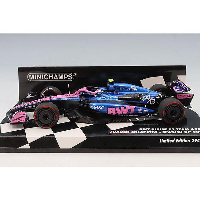 ミニチャンプス 1/43 BWT アルピーヌ F1チーム A525 フランコ