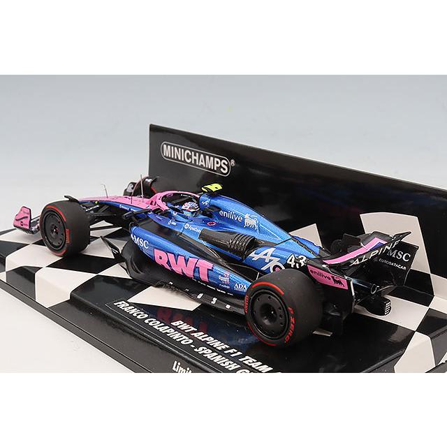 ミニチャンプス 1/43 BWT アルピーヌ F1チーム A525 フランコ
