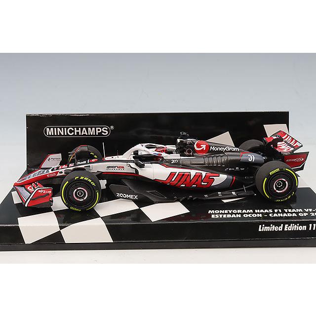 ミニチャンプス1/43 F1 セット☆カスタムデカール ＋オマケ ミニチャンプス 1/43 ハース F1チーム VF-25 E.オコン カナダGP 2025