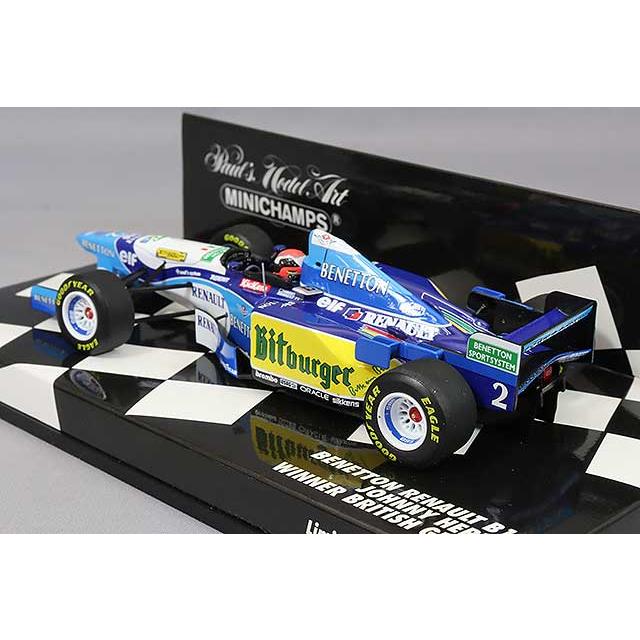 ミニチャンプス 1/43 ベネトン ルノー B195 F1 1995 イギリスGP