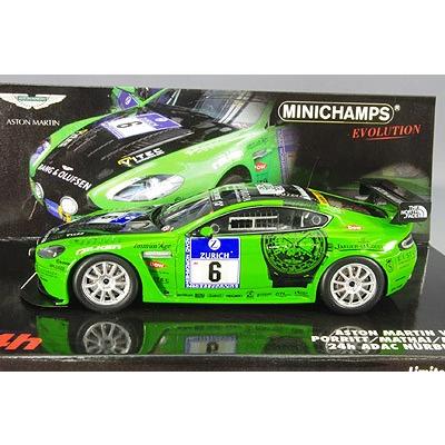 ミニカー/完成品 ミニチャンプス 1/43 アストンマーチン V12 ヴァンテージ 2010 ニュル24H #6 C.ポーリット / O.Mathai / R.Meaden / P.Cate レジン製の画像