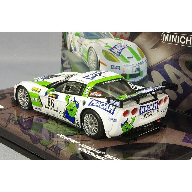 ミニカー/完成品 ミニチャンプス 1/43 コルベット Z06R GT3 CALLAWAY 2010 VLN #86 HOHENADEL / ARNOLD レジン製の画像
