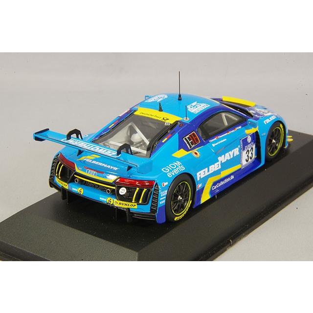 ミニカー/完成品 ミニチャンプス 1/43 アウディ R8 LMS 2016 ニュル24H #33 A.ジエグラー / G.Tonic / R.Saurenmann / P.Schmidtの画像