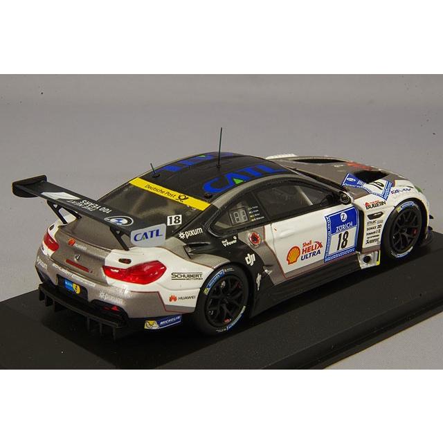 ミニカー/完成品 ミニチャンプス 1/43 BMW M6 GT3 2016 ニュル24H #18