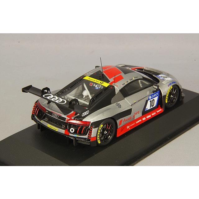 ミニカー/完成品 ミニチャンプス 1/43 アウディ R8 LMS 2017 ニュル24H #10 F.スティップラー/R.ラスト/F.ベルビッシュ/N.ミューラー レジン製の画像