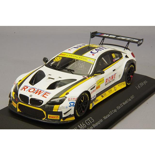 BMW TeamStudie M6 GT3 2020 SUPER GT ミニカー スパーク 1/43 BMW M6 GT3 No.99 ROWE 2020 ニュルブルクリンク