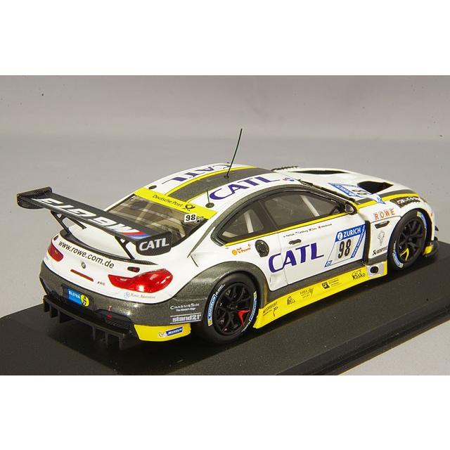 ミニカー/完成品 ミニチャンプス 1/43 BMW M6 GT3 2017 ニュル24H 2位 #98 M.パルタッラ/N.キャッツバーグ/A.シムズ/R.ウエストブルック レジン製の画像