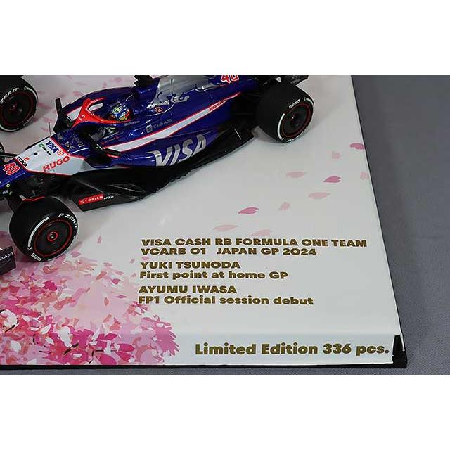 ミニチャンプス 1/43 ビザ キャッシュ RB F1 チーム VCARB 01 ミニチャンプス 1/43 ビザ キャッシュ RB F1 チーム VCARB 01