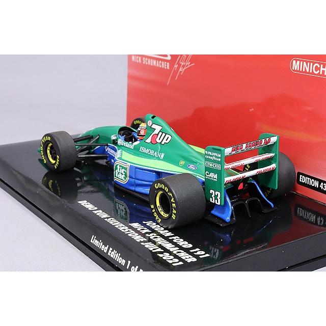 ミニチャンプス 1/43 ジョーダン フォード 191 F1 2021 7月 デモラン