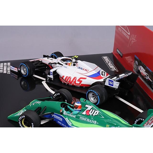 minichamps 1/43 2012 ベルギーGP シューマッハ ミニチャンプス 1/43 シューマッハ 30周年記念 F1 ベルギーGP 親子2台