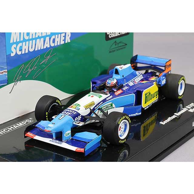 ミニチャンプス 1/43 ベネトン ルノー B195 F1 1995 モナコGP