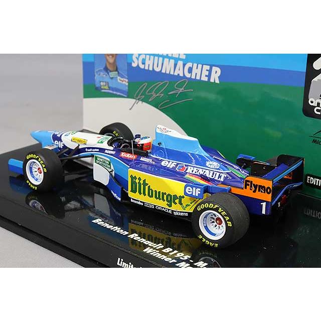 ミニチャンプス 1/43 ベネトン ルノー B195 F1 1995 モナコGP ミニチャンプス 1/43 ベネトン ルノー B195 F1 1995 モナコGP