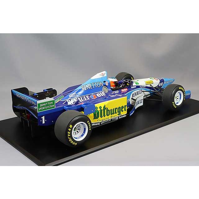 【PMA】F1 ベネトン・ルノー B194/B195 シューマッハ（1/43） ミニチャンプス 1/43 ベネトン ルノー B195 1995 F1 フランスGP