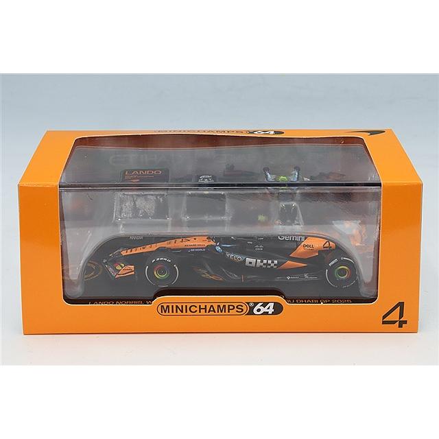 ミニチャンプス 1/64 マクラーレン F1チーム MCL39 2025 F1 アブダビGP