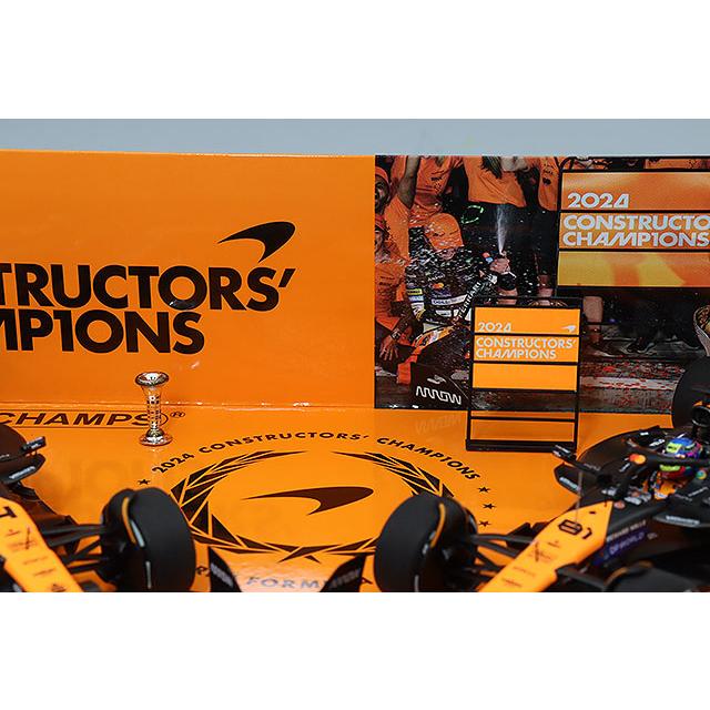ミニチャンプス 1/43 マクラーレン F1チーム MCL38 ノリス/ピアストリ