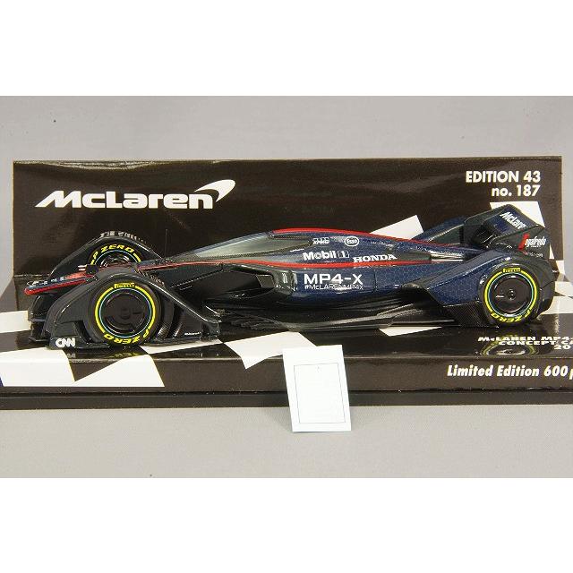ミニカー/完成品 ミニチャンプス 1/43 マクラーレン MP4-X 2015