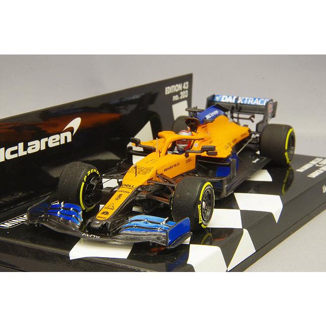 ミニカー/完成品 ミニチャンプス 1/43 マクラーレン ルノー MCL35 2020 F1 ローンチ スペック #55 C.サインツJr. レジン製