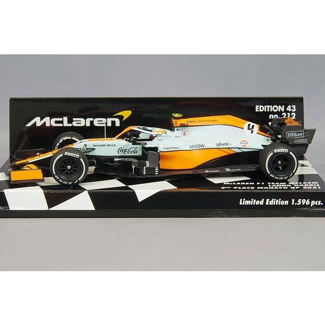 ミニカー/完成品 ミニチャンプス 1/43 マクラーレン F1 チーム MCL35M 2021 F1 モナコGP 3位入賞 #4 L.ノリス レジン製｜kidbox｜02