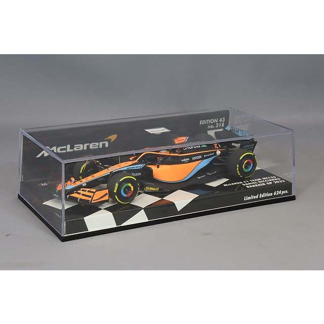 ☆ ミニチャンプス 1/43 マクラーレン F1 チーム MCL36 2022 バーレーンGP D.リカルド 