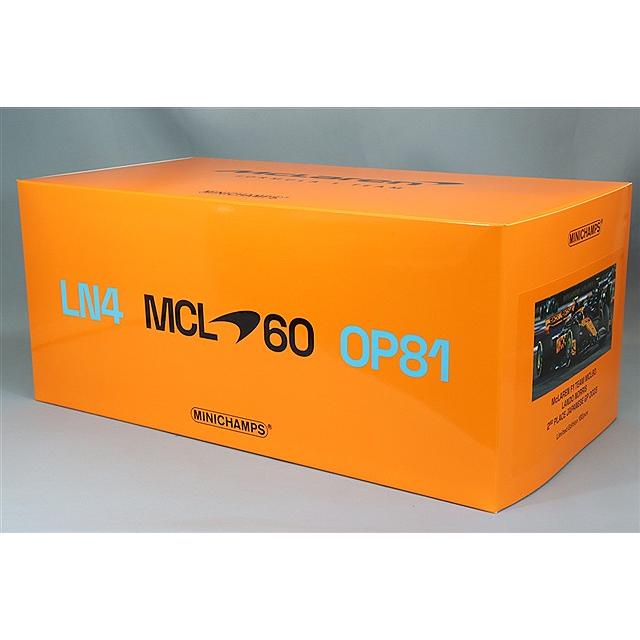ミニチャンプス 1/18 マクラーレン F1チーム MCL60 2023 F1 日本GP 2位