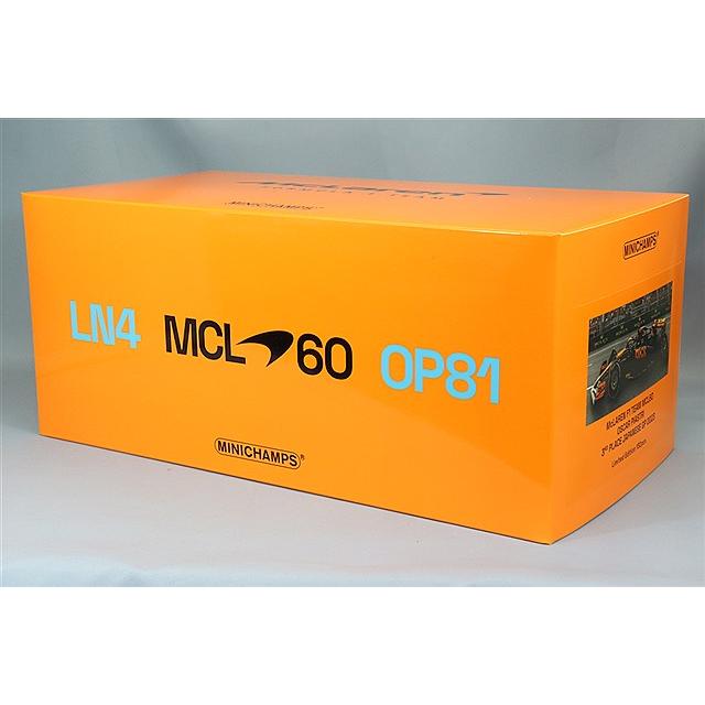ミニチャンプス 1/18 マクラーレン F1チーム MCL60 2023 F1 日本GP 3位
